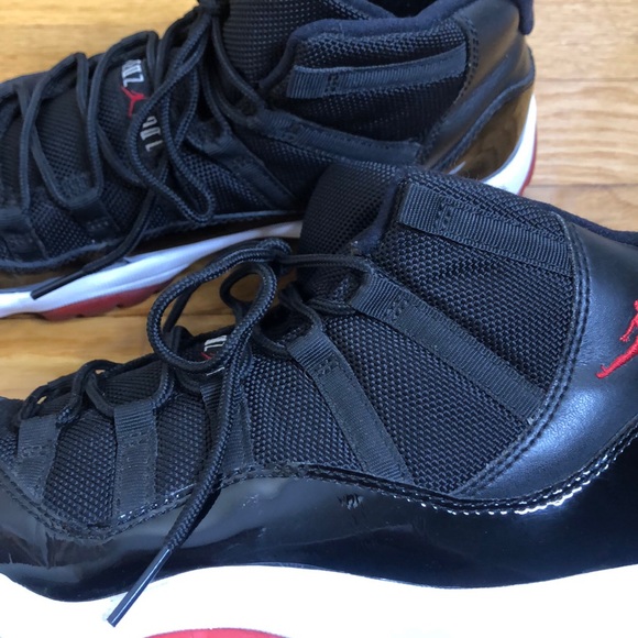 AIR JORDAN 11 RETRO ‘BRED’ 2012 SZ 7 378038-010 - Picture 5 of 11